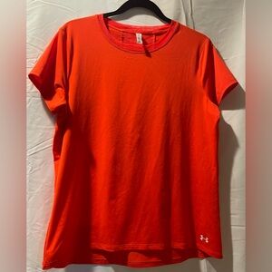 Under Armour Women's Vivid Orange Short Sleeve Tee